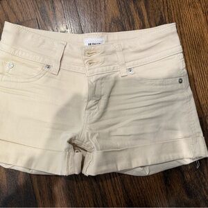 Hudson Jeans Cream Women's Jean Shorts